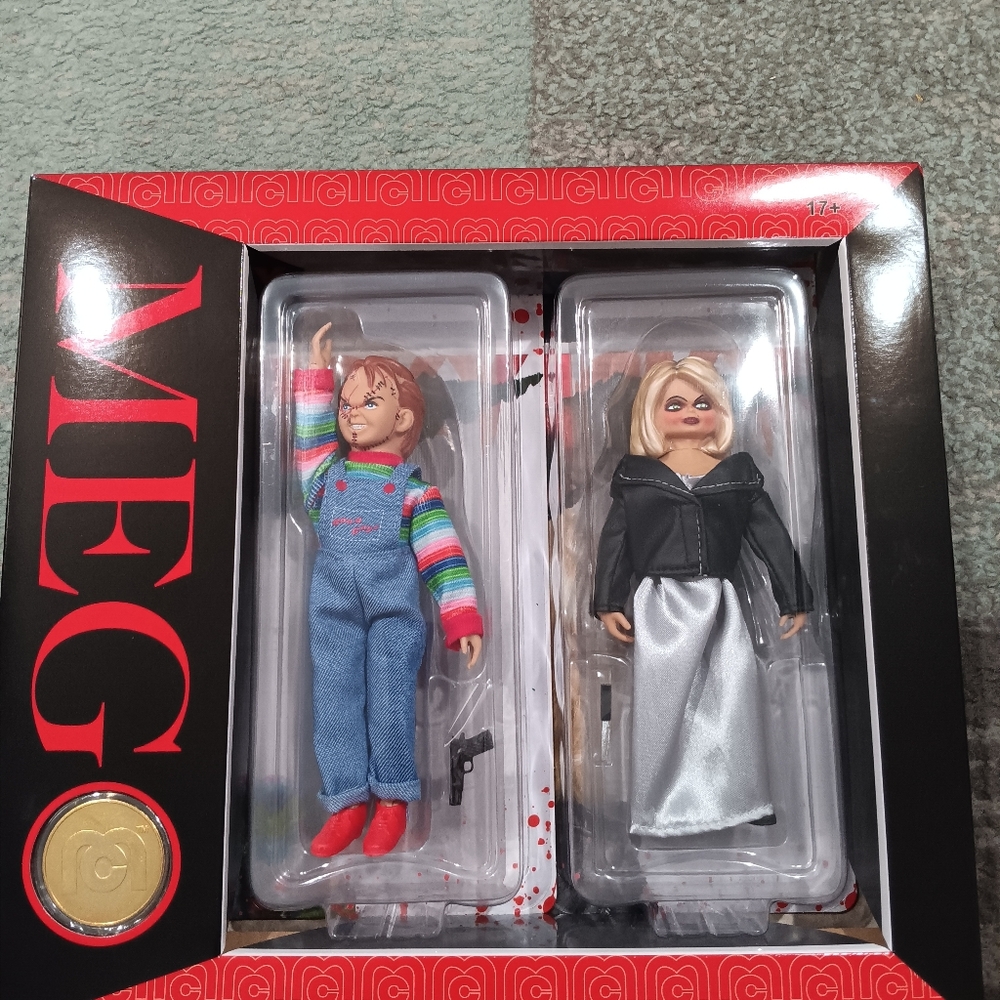 EGO Horror Action Figure Set - Red, Blue, Black, Silver